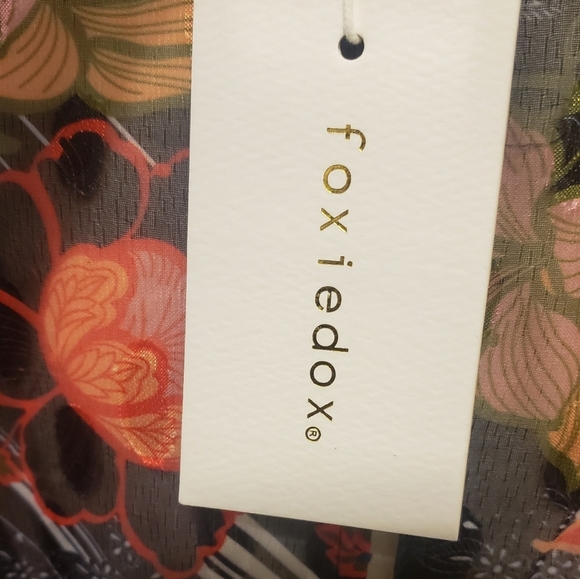 Foxiedox Retro Flowers Midi Dress NEW - Picture 7 of 8